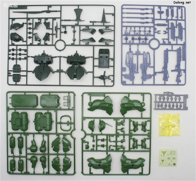 机动战士高达 逆袭的夏亚拼装模型 1/144 06 AMS-119 基拉·多加 - 图片