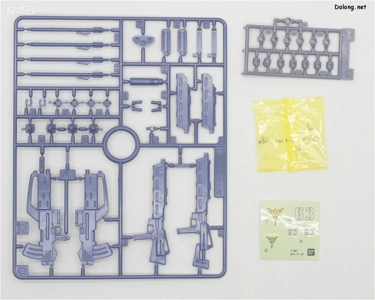机动战士高达 逆袭的夏亚拼装模型 1/144 06 AMS-119 基拉·多加 - 图片