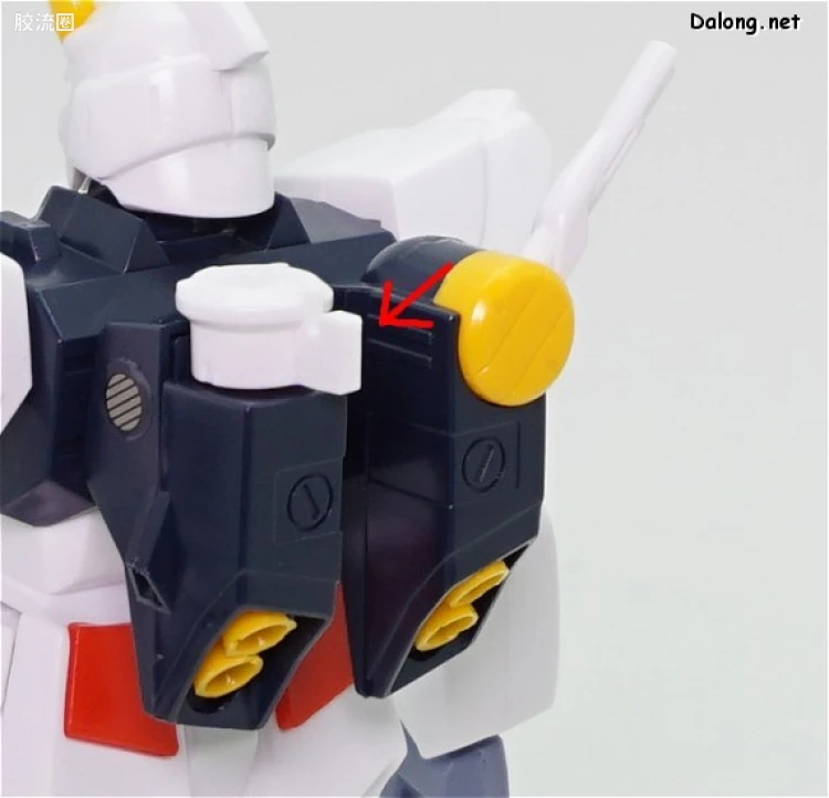 机动战士高达 逆袭的夏亚拼装模型 1/144 08 RX-93 ν高达浮游炮装备型 - 图片