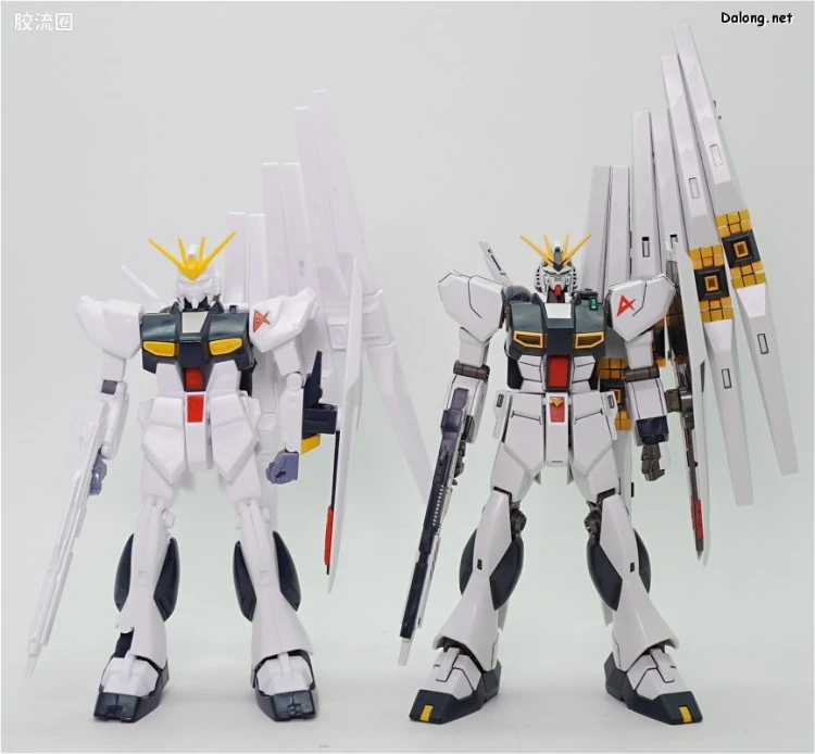 机动战士高达 逆袭的夏亚拼装模型 1/144 08 RX-93 ν高达浮游炮装备型 - 图片