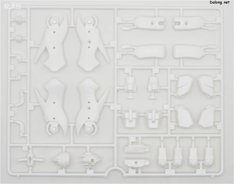 机动战士高达 逆袭的夏亚拼装模型 1/144 08 RX-93 ν高达浮游炮装备型 - 图片