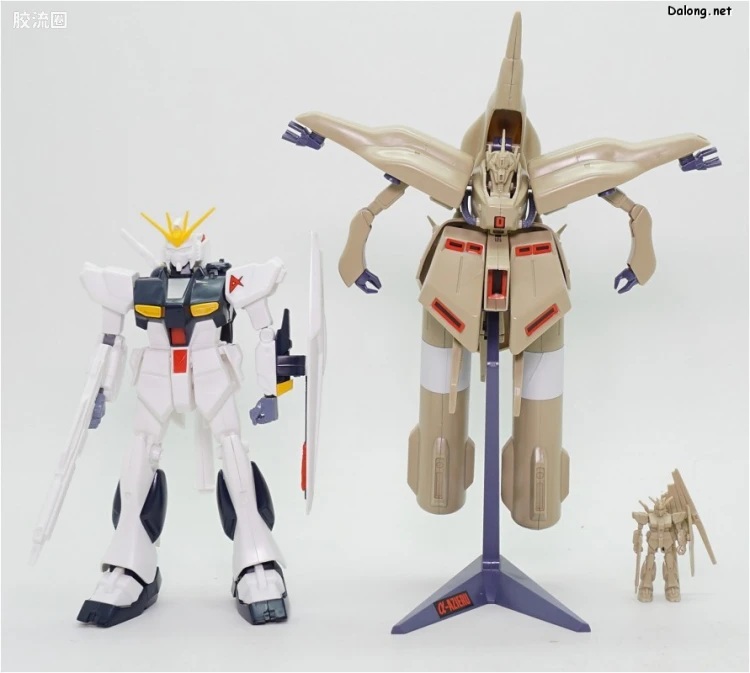 机动战士高达 逆袭的夏亚拼装模型 1/550 09 NZ-333 α·瓦索龙 - 图片