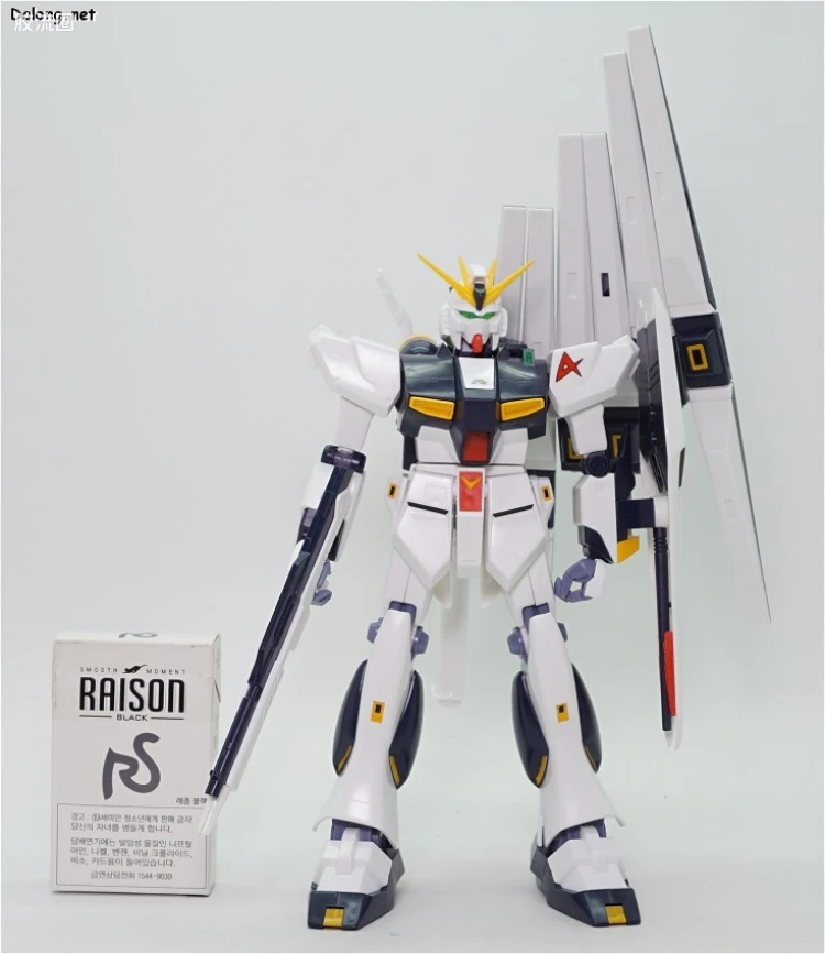 机动战士高达 逆袭的夏亚拼装模型 1/100 10 RX-93 ν高达浮游炮装备型 - 图片