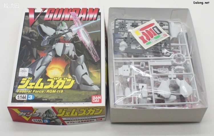 机动战士V高达拼装模型 1/144 03 RGM-119 杰姆斯钢 - 图片