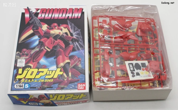 机动战士V高达拼装模型 1/144 05 ZM-S06S 佐罗亚特 - 图片