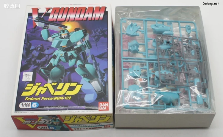 机动战士V高达拼装模型 1/144 06 RGM-122 杰维林 - 图片
