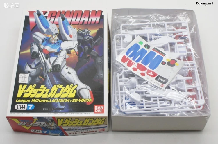 机动战士V高达拼装模型 1/144 07 LM312V04+SD-VB03A V-DASH高达 - 图片