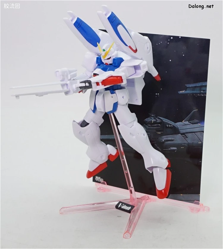 机动战士V高达拼装模型 1/144 07 LM312V04+SD-VB03A V-DASH高达 - 图片