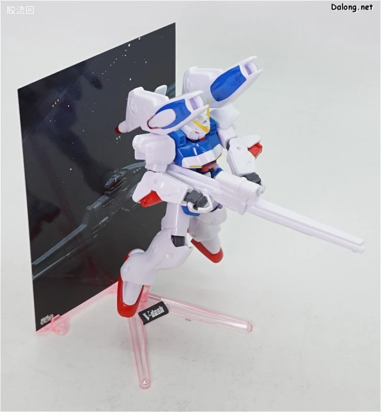机动战士V高达拼装模型 1/144 07 LM312V04+SD-VB03A V-DASH高达 - 图片