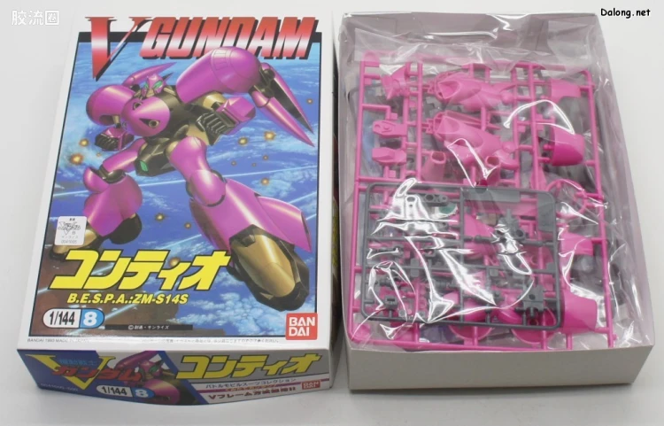 机动战士V高达拼装模型 1/144 08 ZM-S14S 康提奥 - 图片