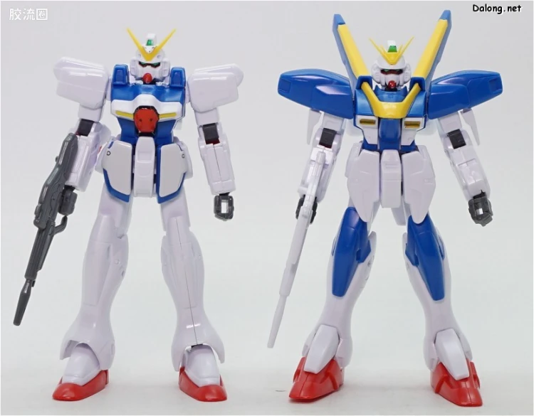 机动战士V高达拼装模型 1/144 09 LM314V21 V2高达 - 图片