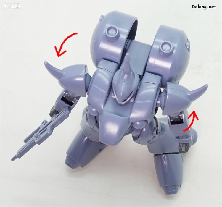 机动战士V高达拼装模型 1/144 10 ZM-S19S 夏坦 - 图片