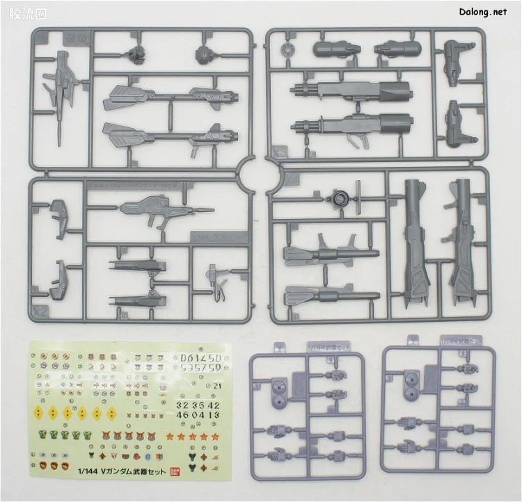 机动战士V高达拼装模型 1/144 14 MS专用武器 - 图片