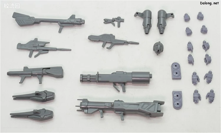 机动战士V高达拼装模型 1/144 14 MS专用武器 - 图片