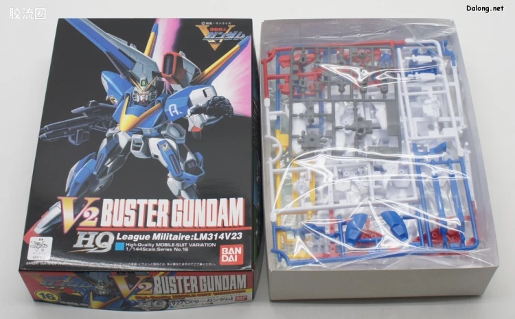 机动战士V高达拼装模型 HQ 1/144 16 LM314V23 V2 Buster高达 - 图片