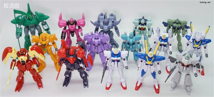 机动战士V高达拼装模型 HQ 1/144 16 LM314V23 V2 Buster高达 - 图片