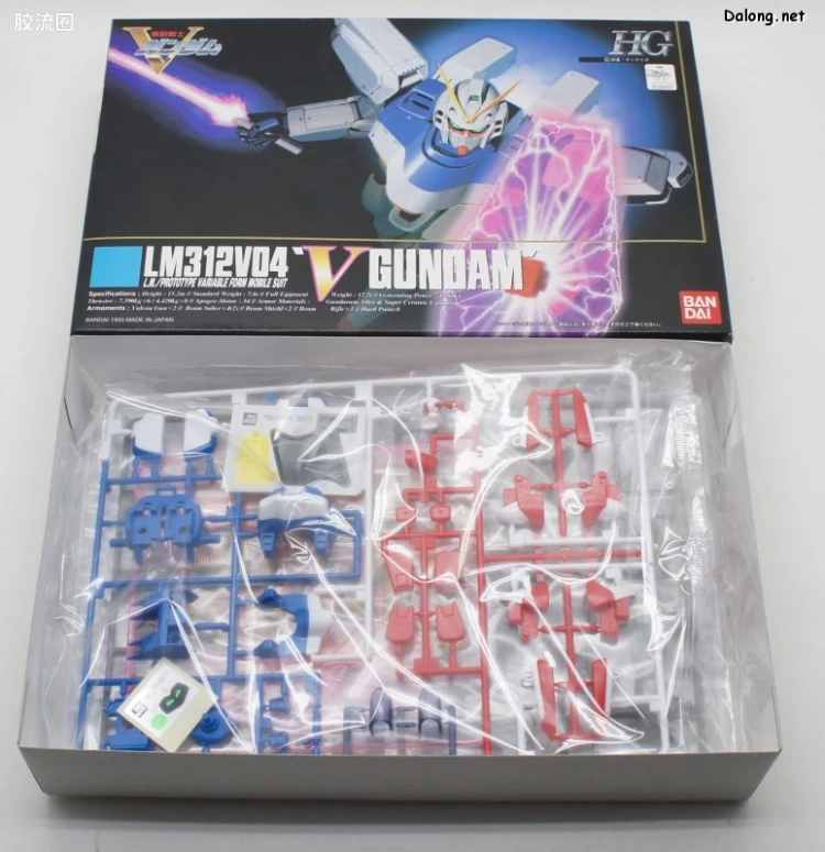 机动战士V高达拼装模型 HG 1/100 01 LM312V04 V高达 - 图片