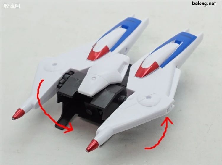 机动战士V高达拼装模型 HG 1/100 02 LM312V04+SD-VB03A V-DASH高达 - 图片
