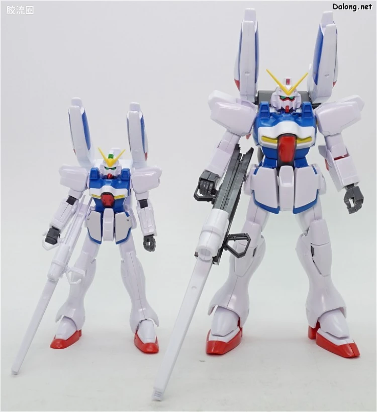 机动战士V高达拼装模型 HG 1/100 02 LM312V04+SD-VB03A V-DASH高达 - 图片