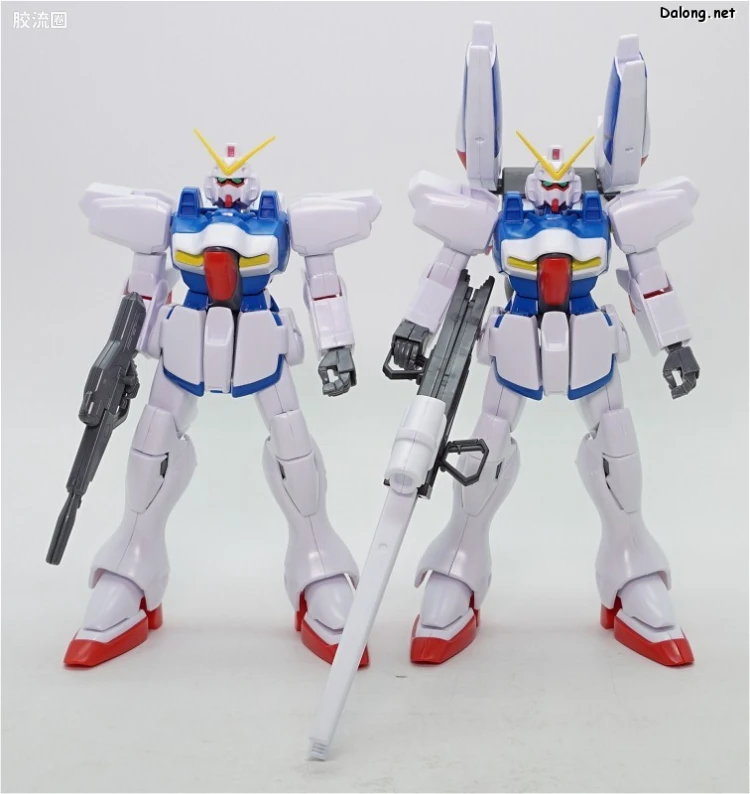 机动战士V高达拼装模型 HG 1/100 02 LM312V04+SD-VB03A V-DASH高达 - 图片