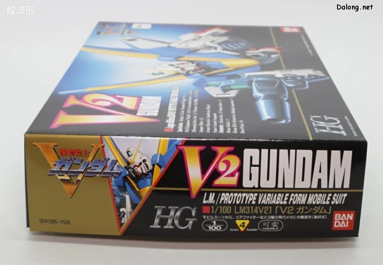 机动战士V高达拼装模型 HG 1/100 04 LM314V21 V2高达 - 图片