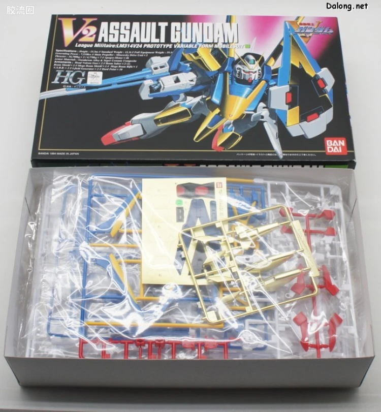 机动战士V高达拼装模型 HG 1/100 06 LM314V24 V2 Assault高达 - 图片