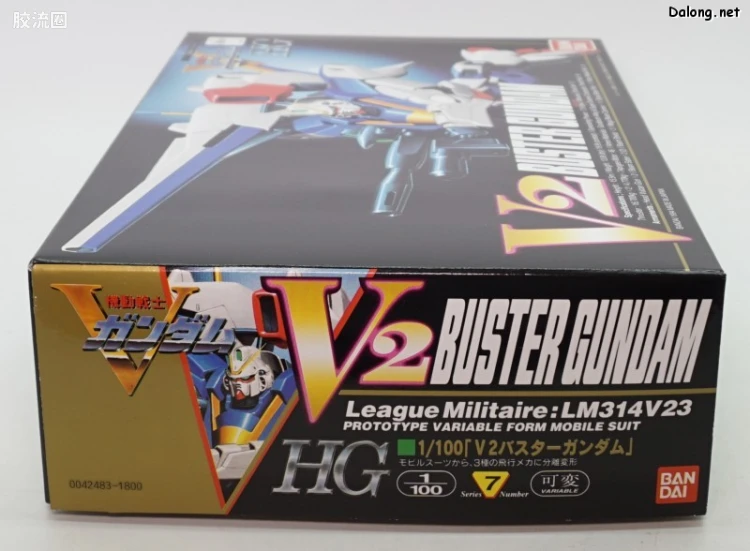 机动战士V高达拼装模型 HG 1/100 07 LM314V23 V2 Buster高达 - 图片