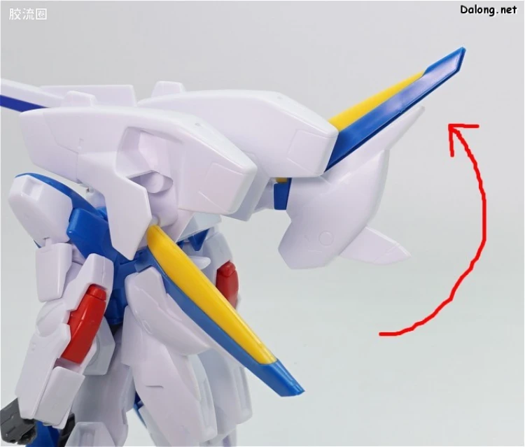机动战士V高达拼装模型 HG 1/100 07 LM314V23 V2 Buster高达 - 图片