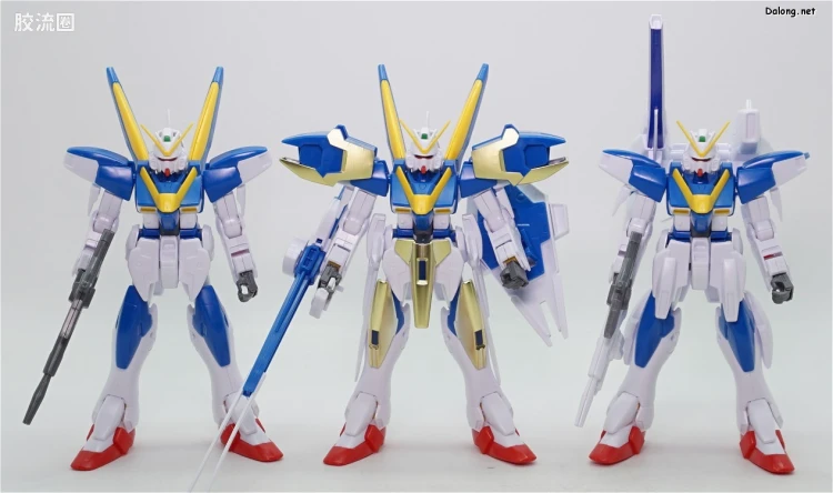 机动战士V高达拼装模型 HG 1/100 07 LM314V23 V2 Buster高达 - 图片