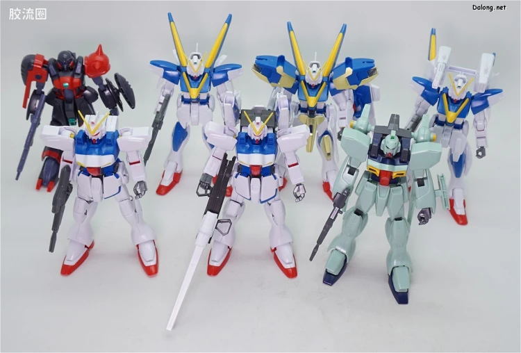 机动战士V高达拼装模型 HG 1/100 07 LM314V23 V2 Buster高达 - 图片