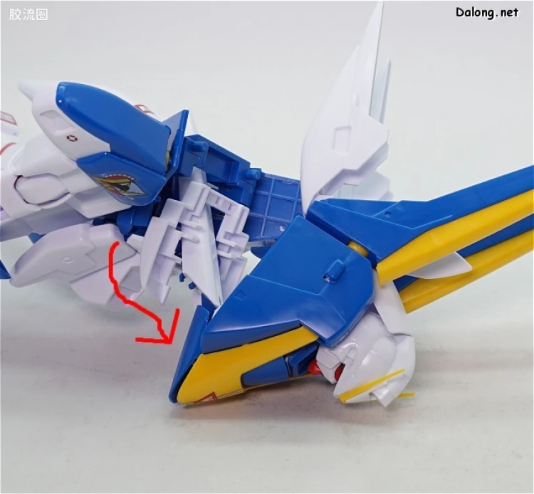 机动战士V高达拼装模型 HGEX 1/60 LM314V21 V2高达 - 图片