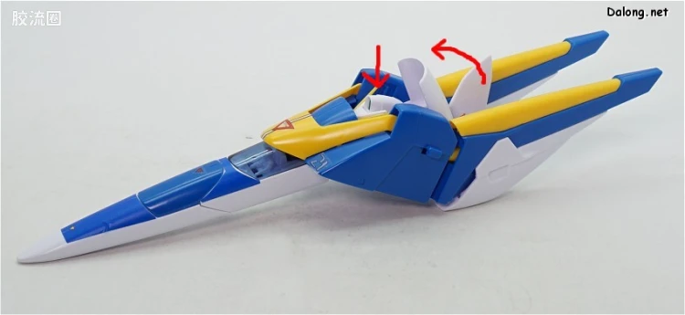 机动战士V高达拼装模型 HGEX 1/60 LM314V21 V2高达 - 图片