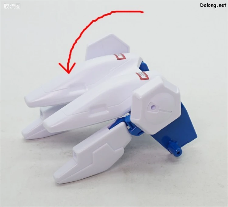 机动战士V高达拼装模型 HGEX 1/60 LM314V21 V2高达 - 图片