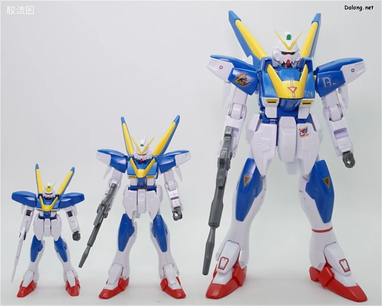机动战士V高达拼装模型 HGEX 1/60 LM314V21 V2高达 - 图片