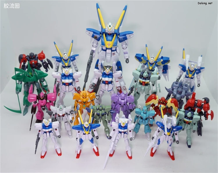 机动战士V高达拼装模型 HGEX 1/60 LM314V21 V2高达 - 图片
