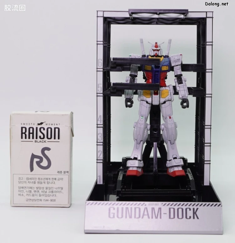 横滨高达工厂系列 1/144 RX-78F00 高达&格纳库 - 图片