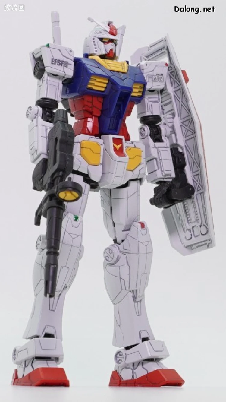 横滨高达工厂系列 1/144 RX-78F00 高达&格纳库 - 图片