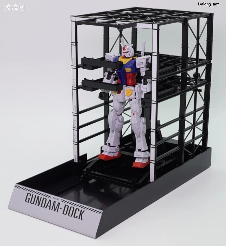 横滨高达工厂系列 1/144 RX-78F00 高达&格纳库 - 图片