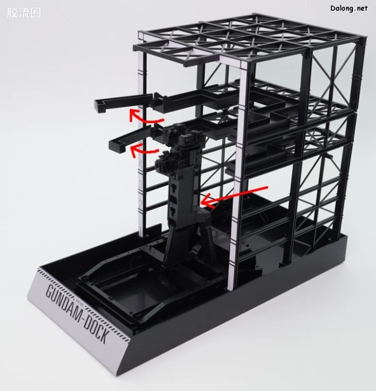 横滨高达工厂系列 1/144 RX-78F00 高达&格纳库 - 图片
