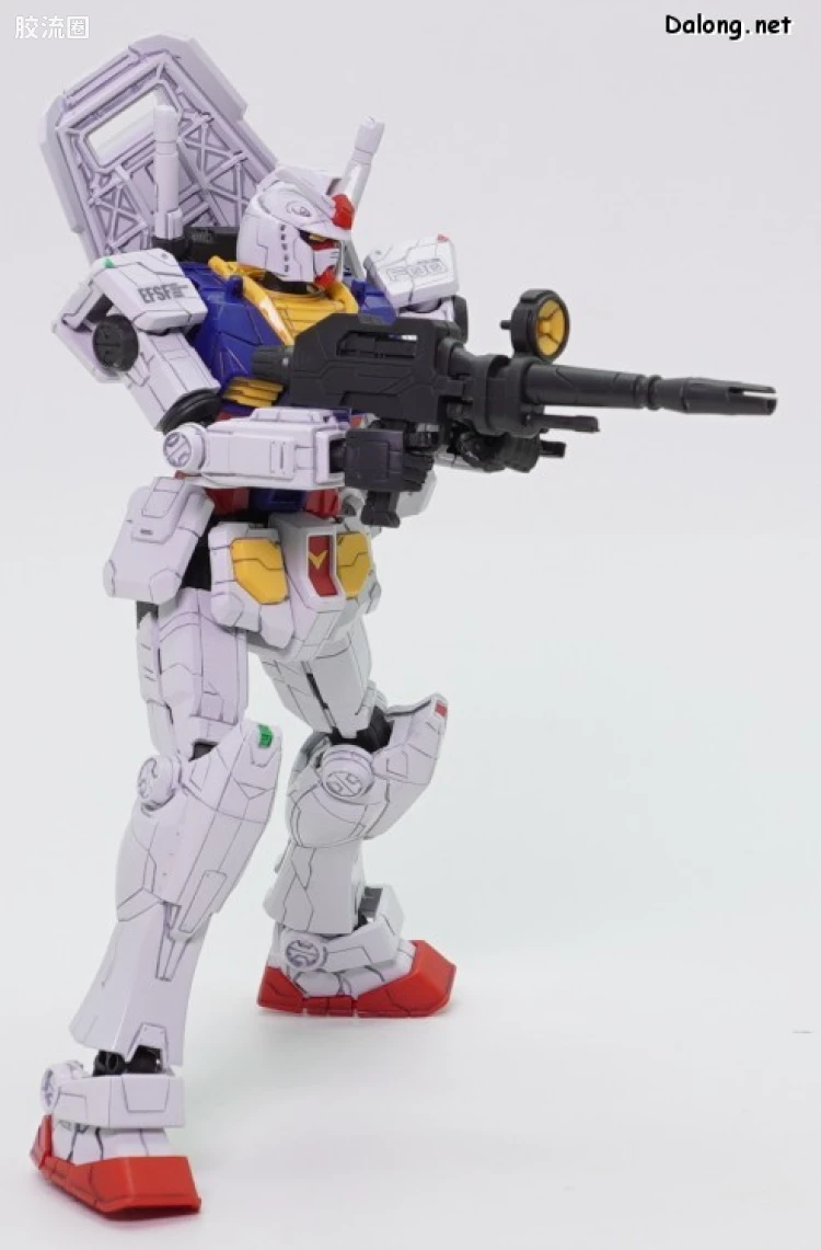 横滨高达工厂系列 1/144 RX-78F00 高达&格纳库 - 图片