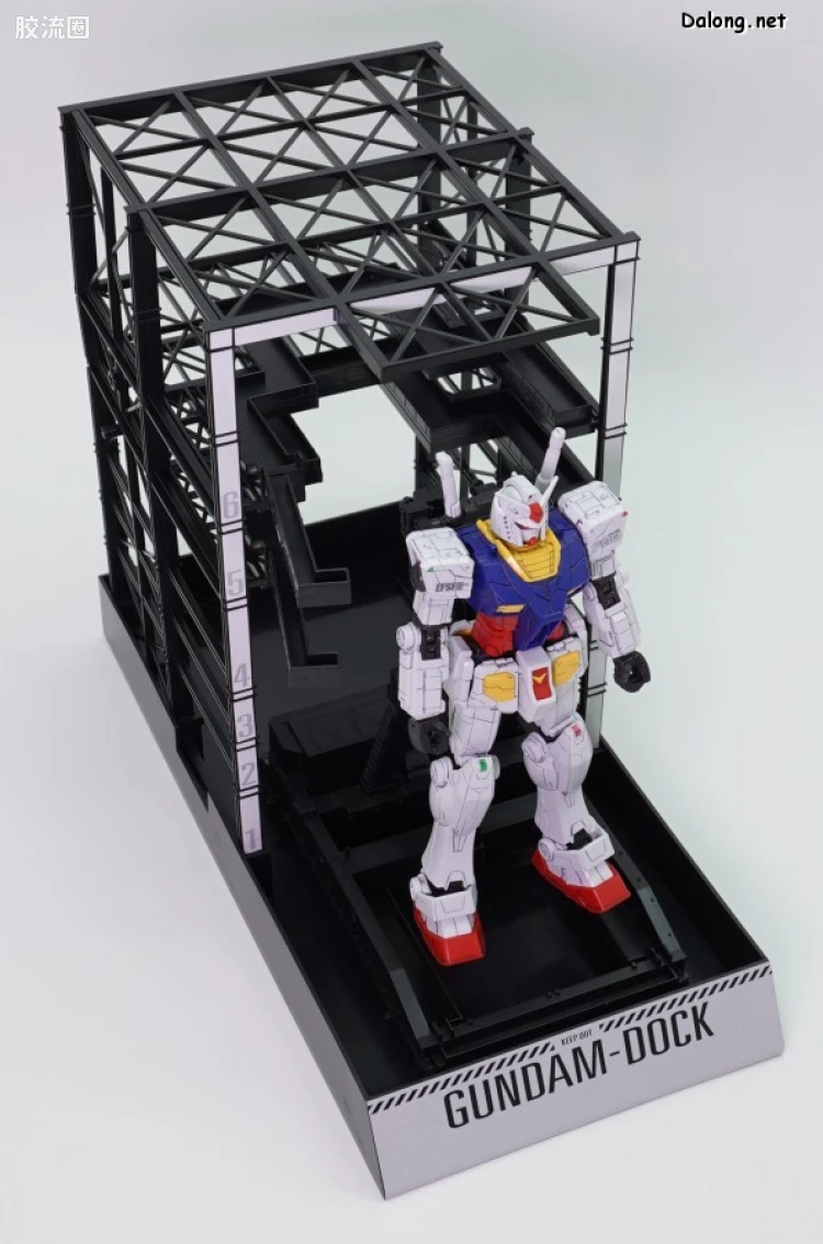 横滨高达工厂系列 1/144 RX-78F00 高达&格纳库 - 图片