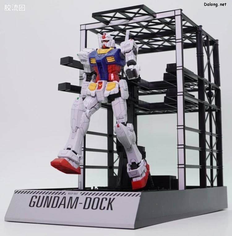 横滨高达工厂系列 1/144 RX-78F00 高达&格纳库 - 图片