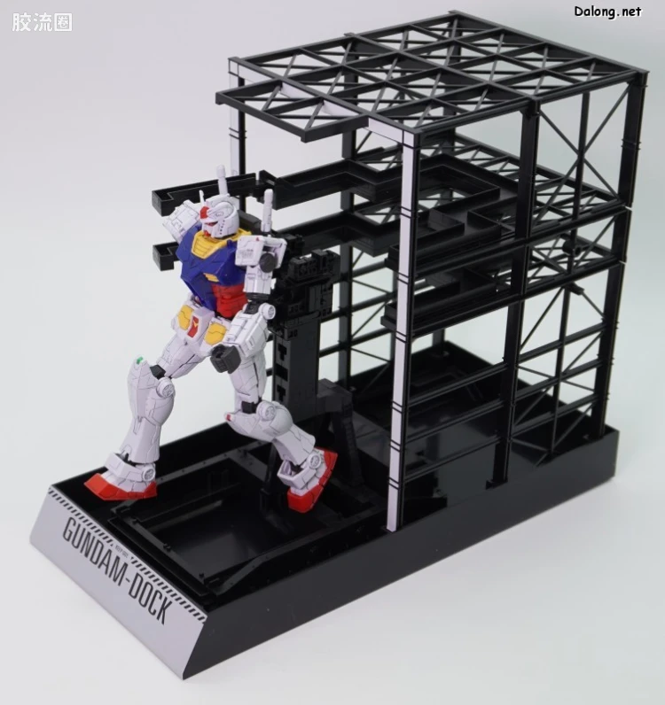 横滨高达工厂系列 1/144 RX-78F00 高达&格纳库 - 图片