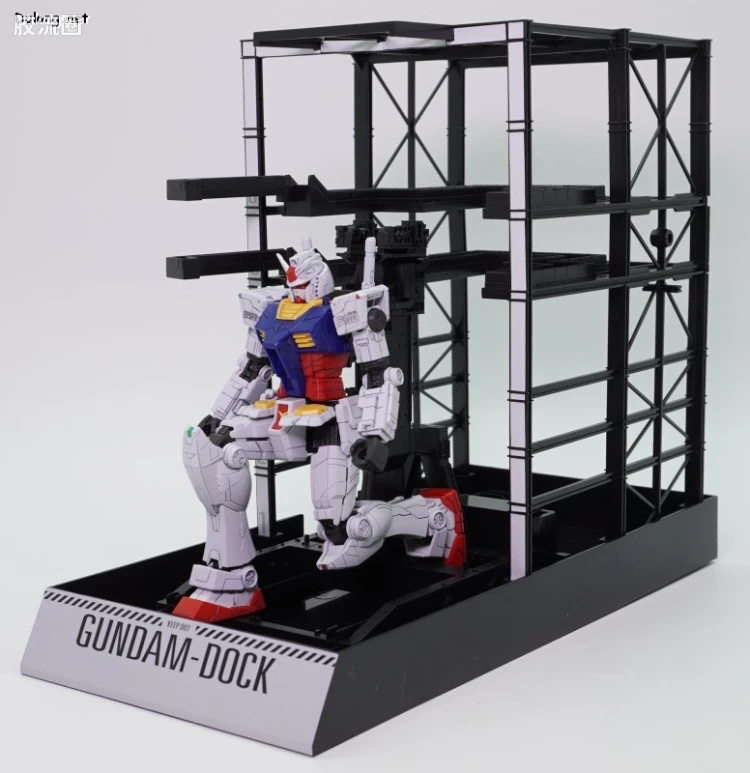 横滨高达工厂系列 1/144 RX-78F00 高达&格纳库 - 图片