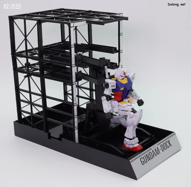 横滨高达工厂系列 1/144 RX-78F00 高达&格纳库 - 图片