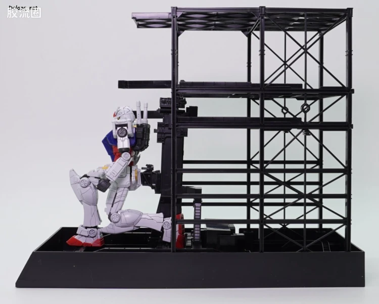 横滨高达工厂系列 1/144 RX-78F00 高达&格纳库 - 图片
