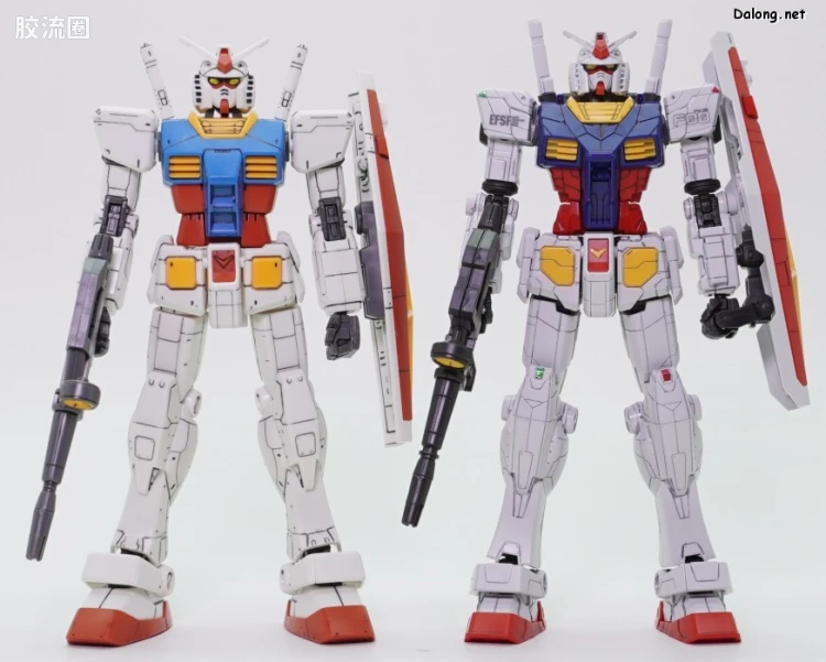 横滨高达工厂系列 1/144 RX-78F00 高达&格纳库 - 图片
