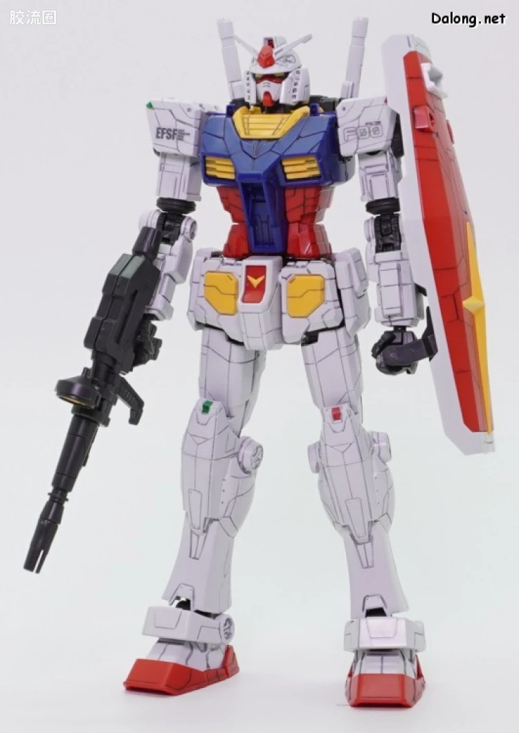 横滨高达工厂系列 1/144 RX-78F00 高达&格纳库 - 图片