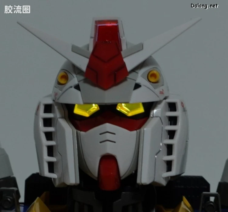 横滨高达工厂系列 1/48 RX-78F00 高达 拼装胸像 - 图片
