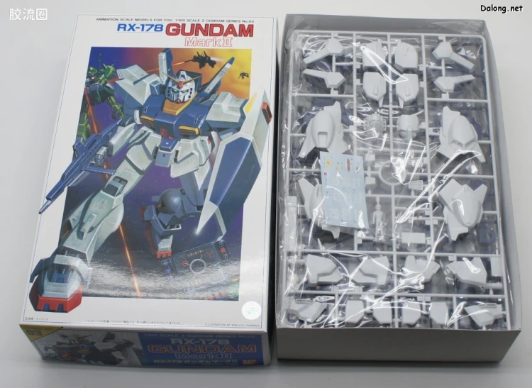 机动战士Z高达拼装模型 1/100 03 RX-178 高达MK-Ⅱ（奥古） - 图片